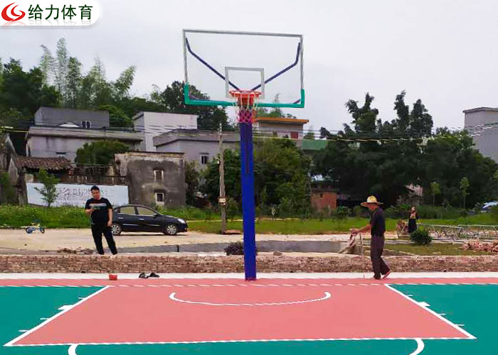 獨(dú)柱籃球架價格